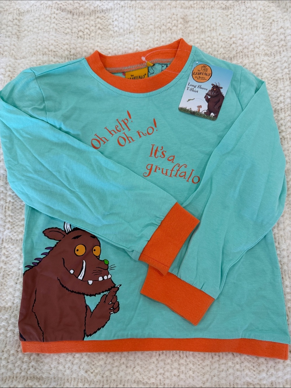 Kids' Long Sleeve Gruffalo Shirt